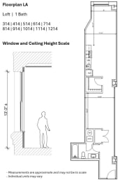 Studio, 1 bath, 957 sqft, $2,106