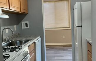 Gorgeous ground level and rarely available bright alcove studio residence with outdoor space.