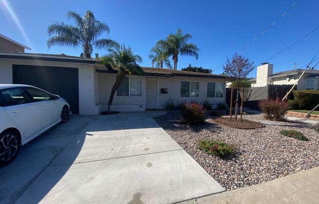 3BD/2BA, Large Rooms, Patio!