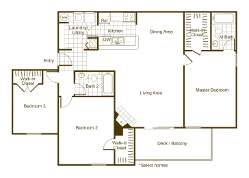 3 beds, 2 baths, 1,150 sqft, $1,803