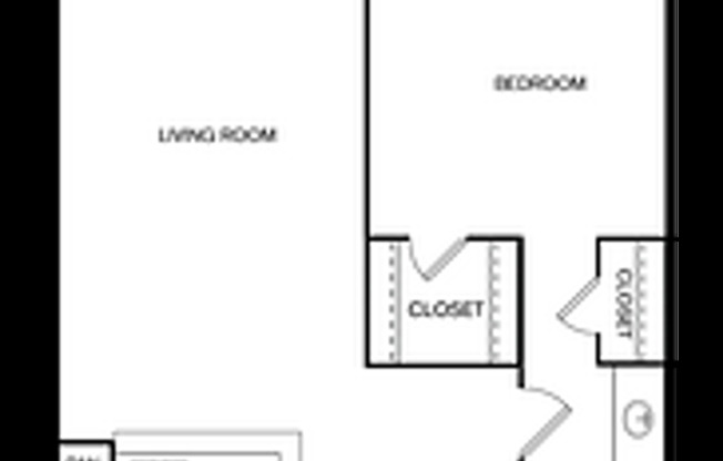 1 bed, 1 bath, 732 sqft, $930, Unit 1905