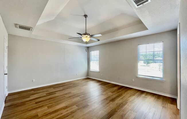 Spacious 3 Bedroom with a Fenced Yard and 2 Car Garage!