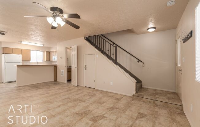 2 beds, 1.5 baths, $1,400