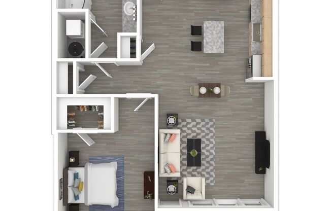 1 bed, 1 bath, 911 sqft, $3,585, Unit 1204
