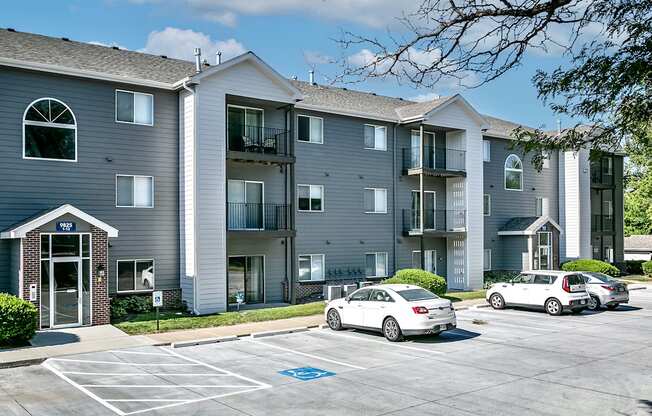 Property exterior at Flatwater Apartments in La Vista NE