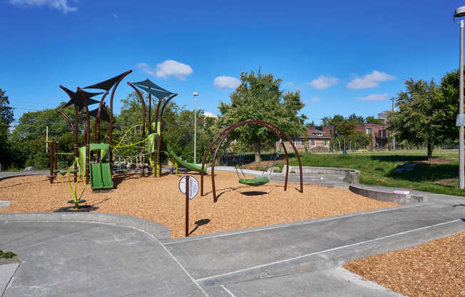 Local play areas, sports fields and walking paths