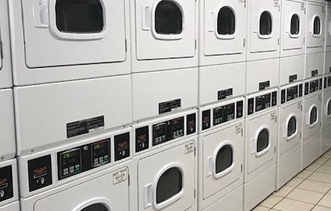 Arbors at Eastland onsite laundry Facility 