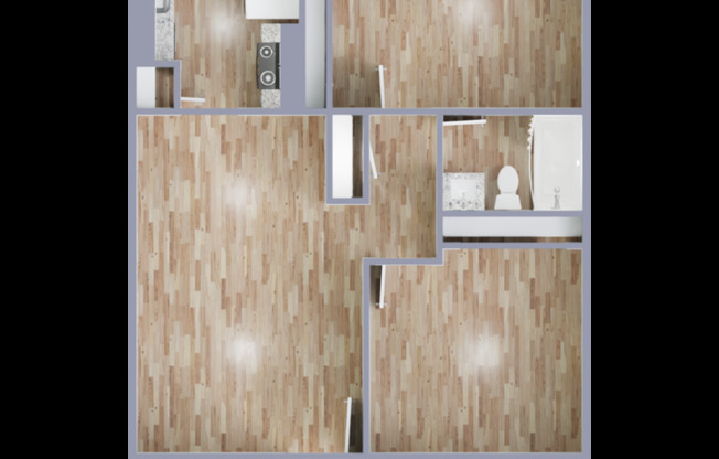 2 beds, 1 bath, 720 sqft, $1,219