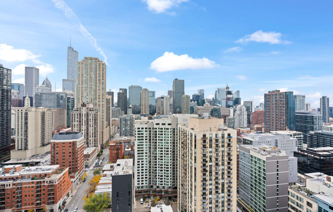 Buildings View at Asbury Plaza, Chicago