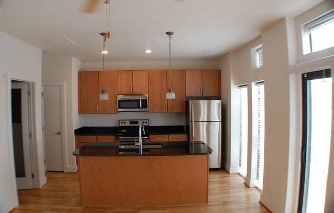 Kitchen at The Seaboard Building