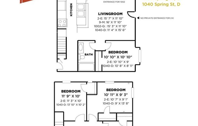 4 beds, 2 baths, $4,500, Unit CV 1002-Q