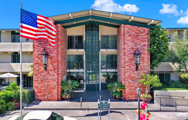 the building in which the hotel is located  at Willow Tree Apartments, California, 90505