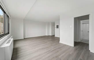 A Spacious Room With White Walls at Ashlawn at Southern Towers, Alexandria, VA, 22311