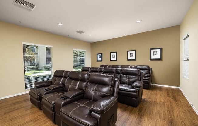 Private Movie Theater at 55+ FountainGlen Stevenson Ranch, California, 91381