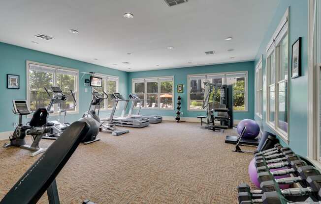 Strength Training & Cardio Equipment At The Fitness Center