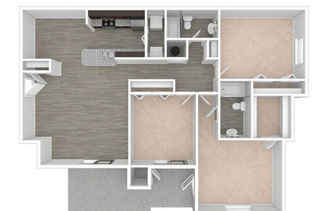 3 beds, 2 baths, 1,312 sqft, $2,444