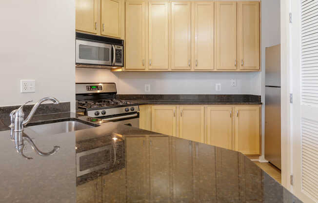 Kitchen with Stainless Steel Appliances