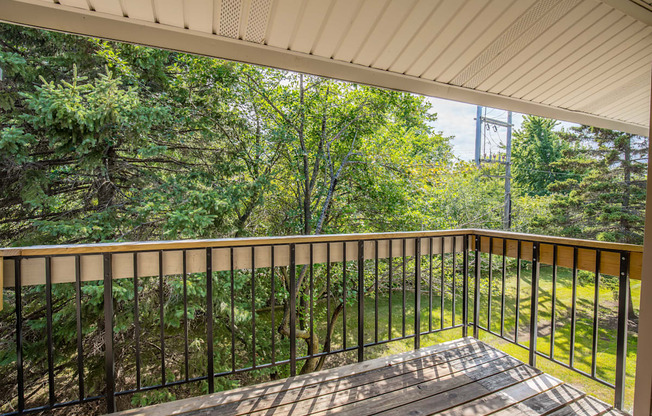 Spacious Balcony at Glen Hills Apartments, Glendale, Wisconsin