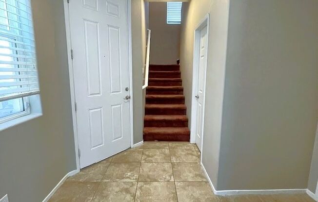 3 BED 2.5 BATH 2 STORY HOUSE LOCATED IN THE WHITNEY AREA!! LAUNDRY AREA UPSTAIRS IN THE PRIVATE LOFT/FAMILY ROOM!! LARGE LIVING ROOM/DINING ROOM COMBO GREAT FOR ENTERTAINING AND FAMILIES! 2 CAR GARAGE!! BEAUTIFUL CHECKERED PAVERS INSTALLED IN THE ENTIRE B