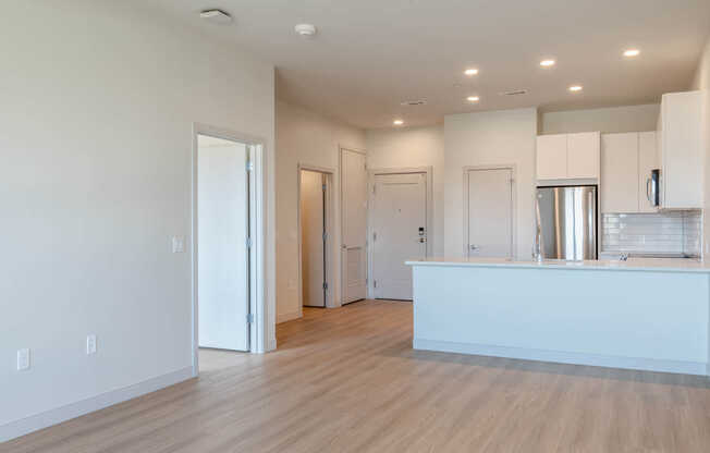 Living Room with Hard Surface Flooring
