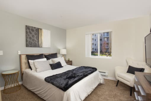Gorgeous Bedroom at Camelot Apartment Homes, Everett, WA, 98204