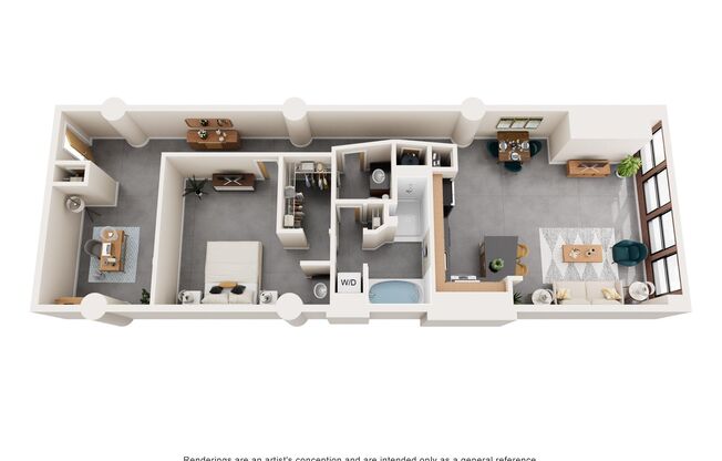 1 bed, 1 bath, 1,250 sqft, $1,475, Unit 703