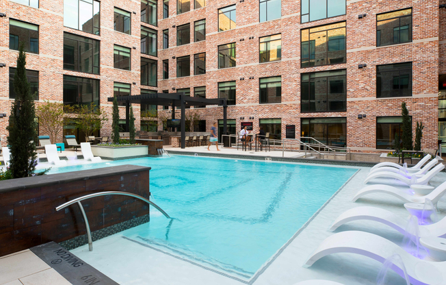 Luxury Pool, Cabana, and Outdoor Grill & Entertainment Lounge