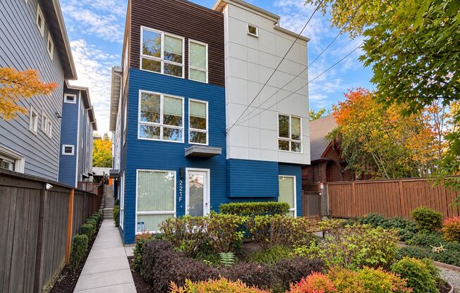 Modern Tri-Level Townhome in Madison Valley