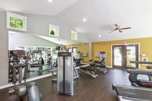 Fitness Center at Palmetto Place Apartments, Taylors, 29687