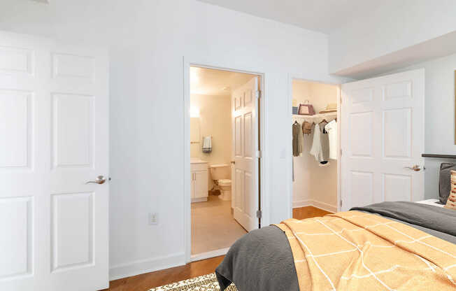 Bedroom with Hard Surface Flooring