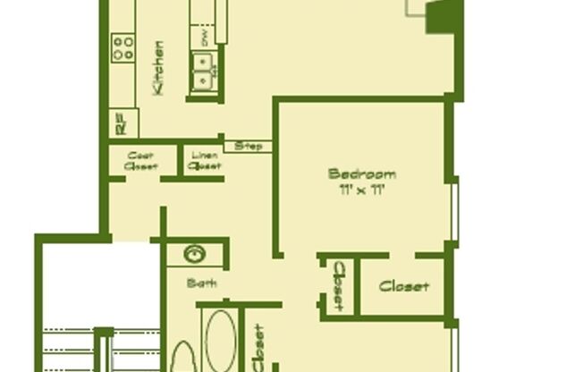 2 beds, 2 baths, 1,069 sqft, $1,250, Unit 1430A