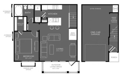 1 bed, 1 bath, 806 sqft, $1,397