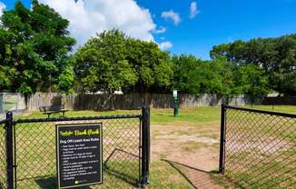 local dog park for residents