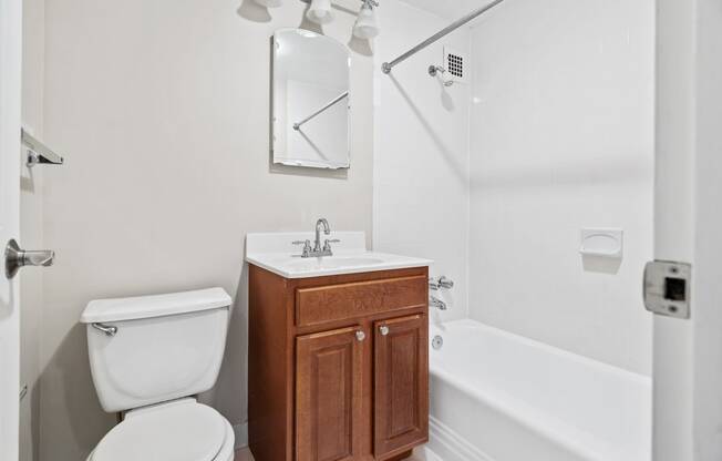 Modern Bathroom at The Brittany, Washington