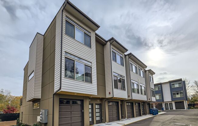 New Construction!  Spacious Modern Townhome in Edmonds.