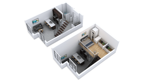 1 bed, 1 bath, 792 sqft, $1,974