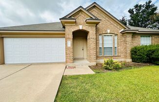 Charming 3-Bedroom Home with Versatile Study and Private Backyard Oasis in Desirable Cat Hollow, Round Rock, TX!