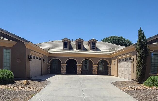 4 or 5 bedroom, 4-car garage home on edge of Queen Creek & Gilbert.