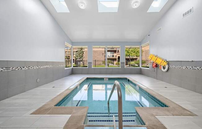 Indoor Hot Tub at Lakeside Village Apartments Clinton Township Michigan