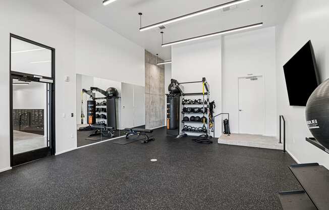 Analog PDX Apartments in Portland, Oregon Fitness Center