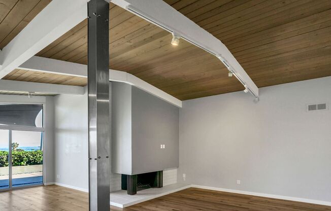 Single story view home overlooking Mission Bay!