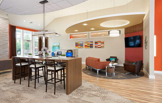 24-Hour Clubhouse with Coffee Bar and Wi-Fi