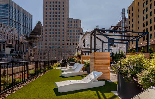 Rooftop Terrace with Lounge Space