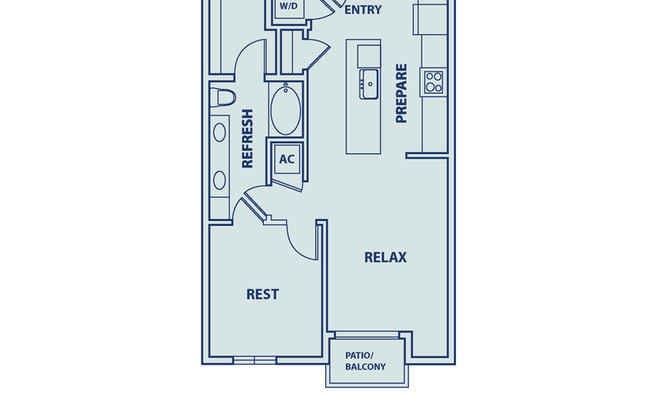 1 bed, 1 bath, 755 sqft, $1,995, Unit 466