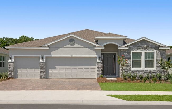 Brand new 4/3/3 home in gated community