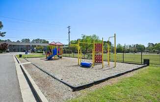 On-site playground at Amber Grove Apartments, family-friendly affordable housing in Marietta GA