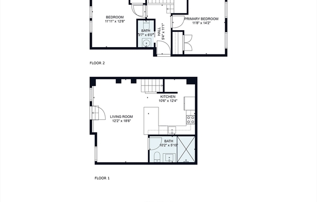 2 beds, 1.5 baths, 948 sqft, $2,700, Unit 1