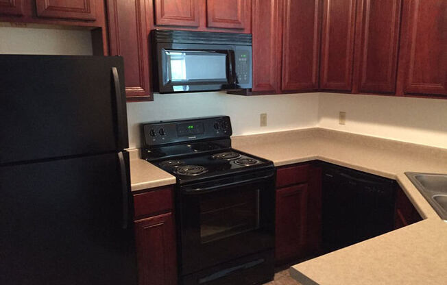 spacious kitchens at Coon Rapids apartments