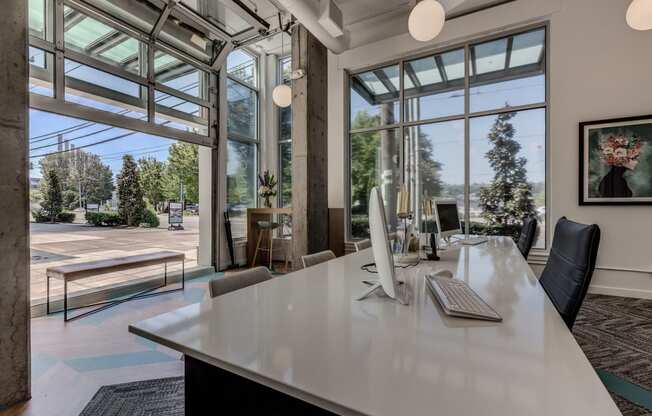 Business Center at Equinox, Seattle, WA, 98102