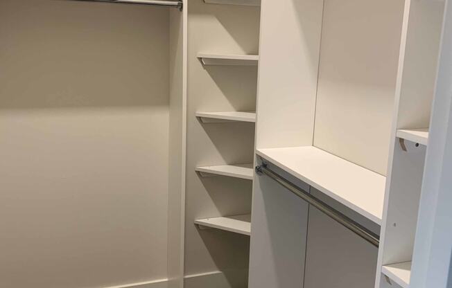 Expansive Walk-in Closets at San Sofia Luxury Apartments, Ohio, 44113